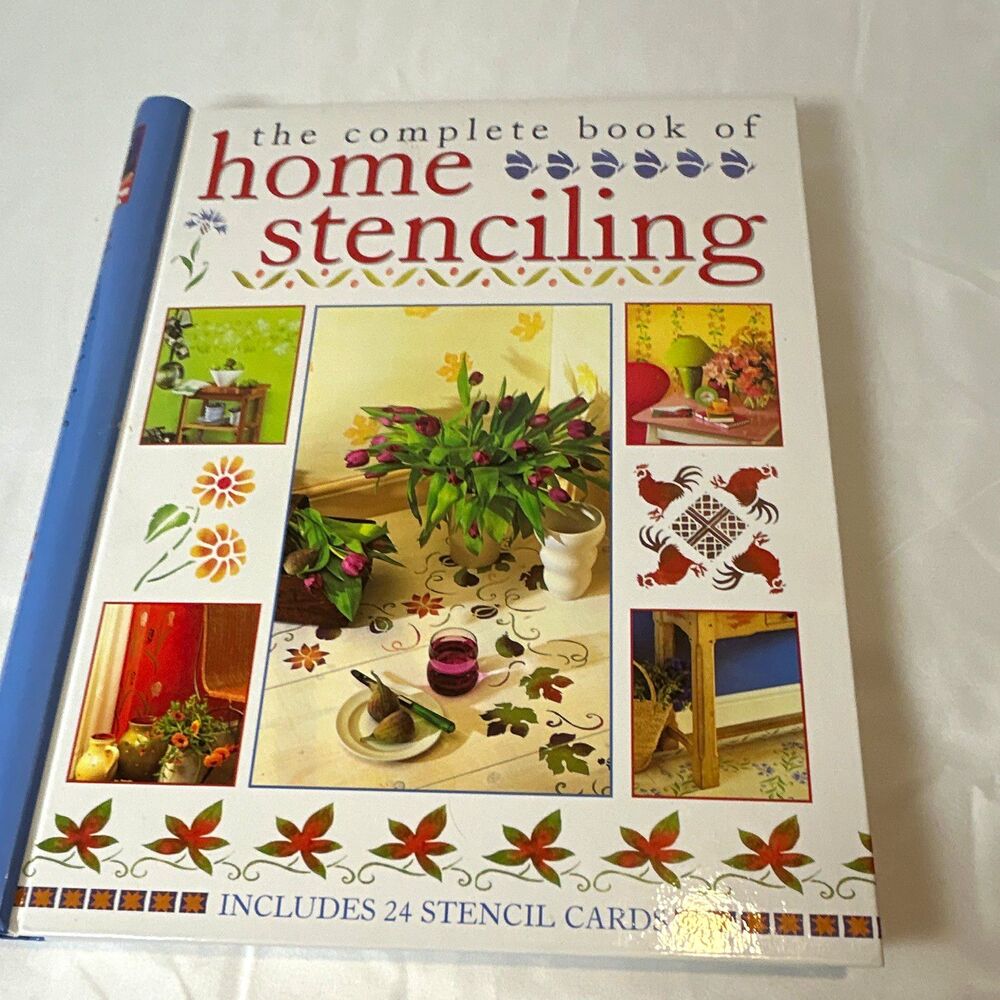 The Complete Book of Home Stenciling Denise Westcott Taylor 24 INTACT STENCILS